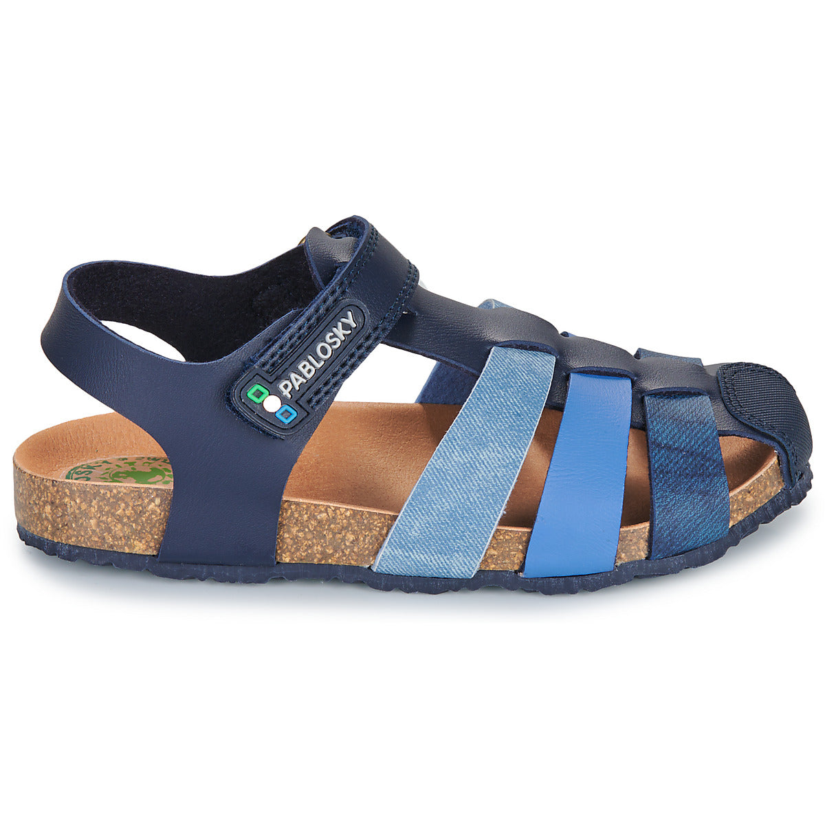 Sandali bambini ragazzo Pablosky BIO Blu