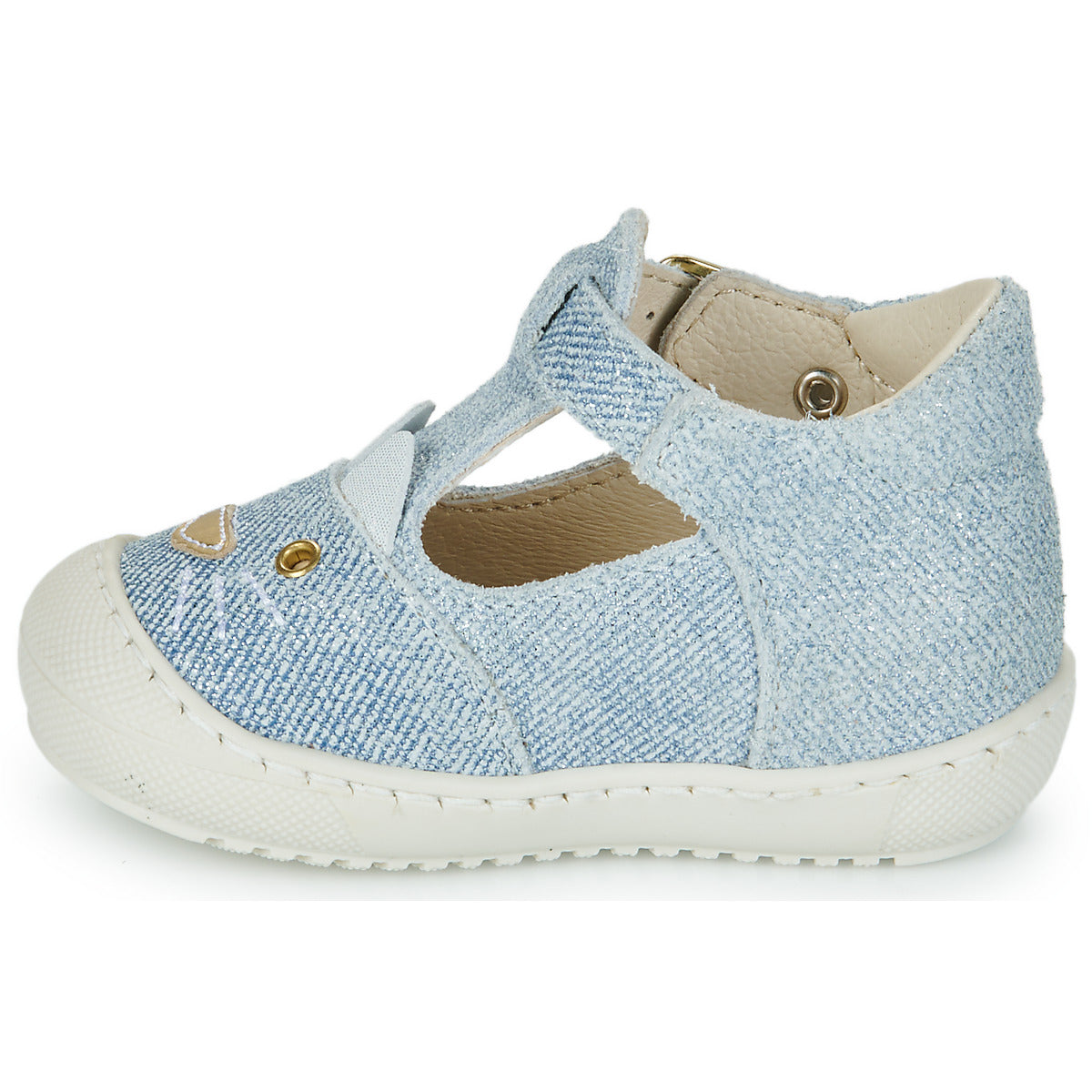 Sandali bambini ragazza Bopy JIKI Blu