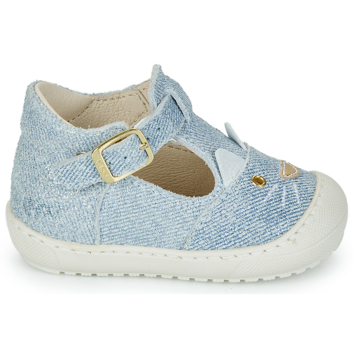 Sandali bambini ragazza Bopy JIKI Blu