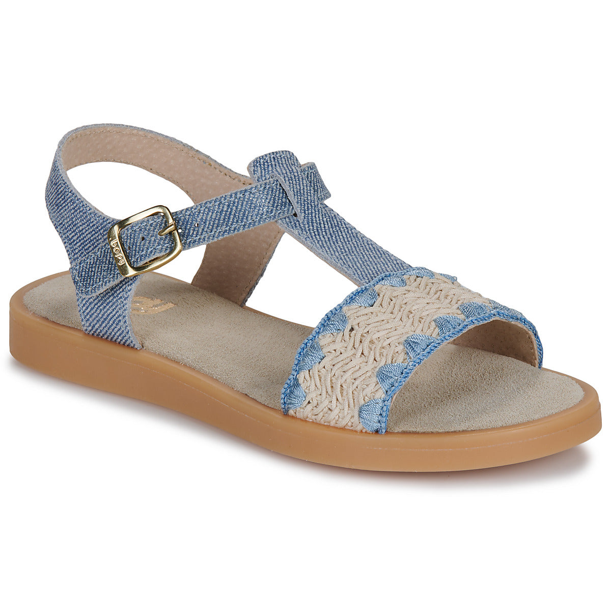 Sandali bambini ragazza Bopy EPIDAURE Blu