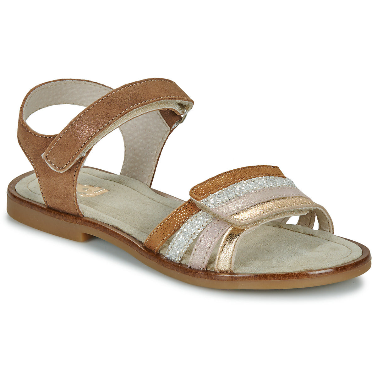 Sandali bambini ragazza Bopy ESPAVEL Marrone