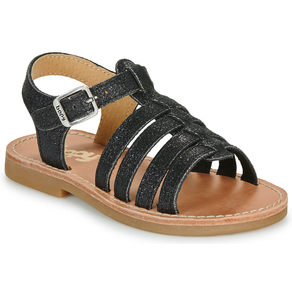 Sandali bambini ragazza Bopy ELIBRAVO Nero