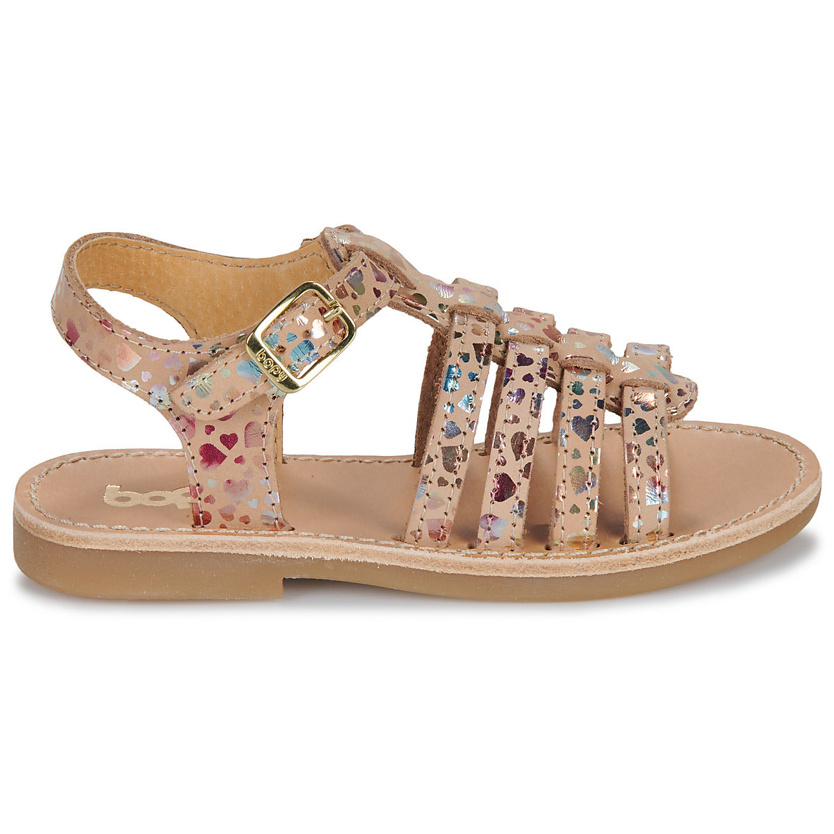 Sandali bambini ragazza Bopy ELIBRAVO Beige