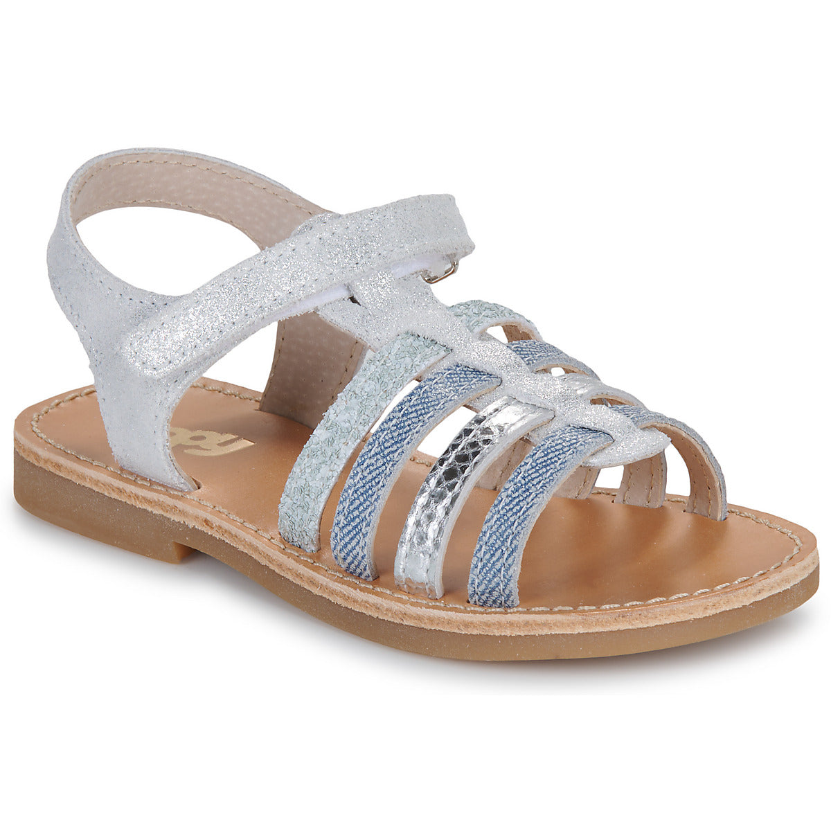 Sandali bambini ragazza Bopy ELBOSSA Blu