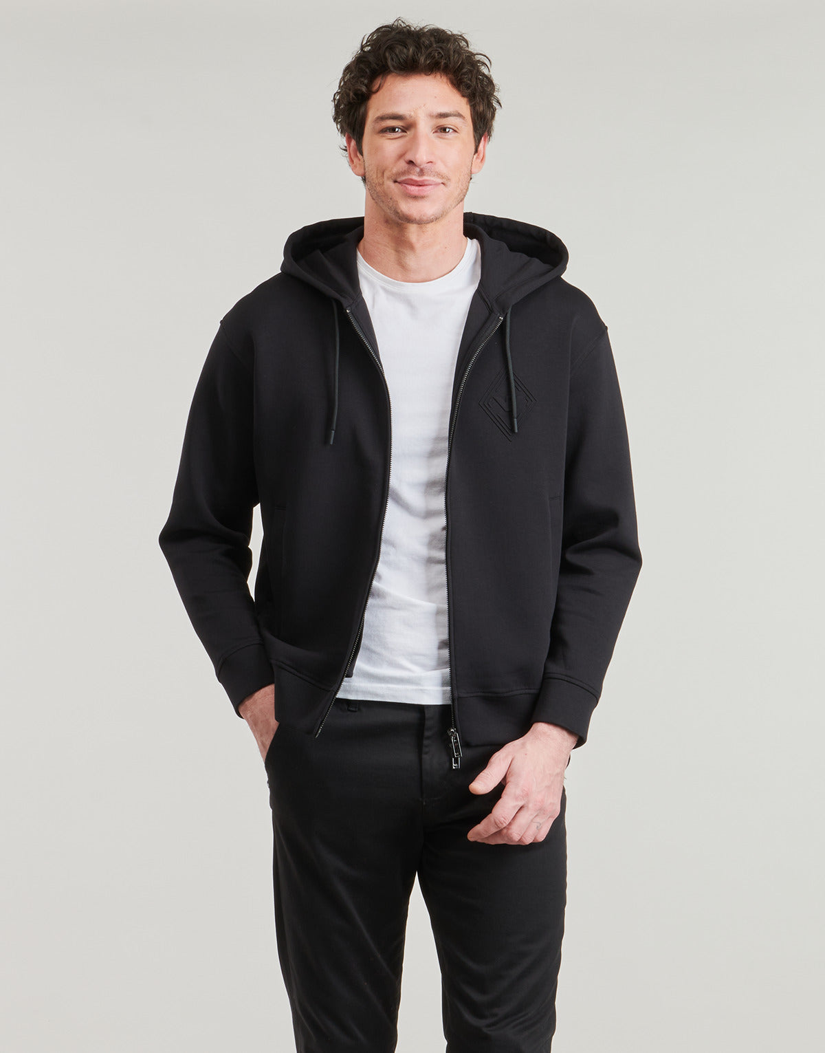 Felpa Uomo Emporio Armani SWEATSHIRT EM001122 Marrone