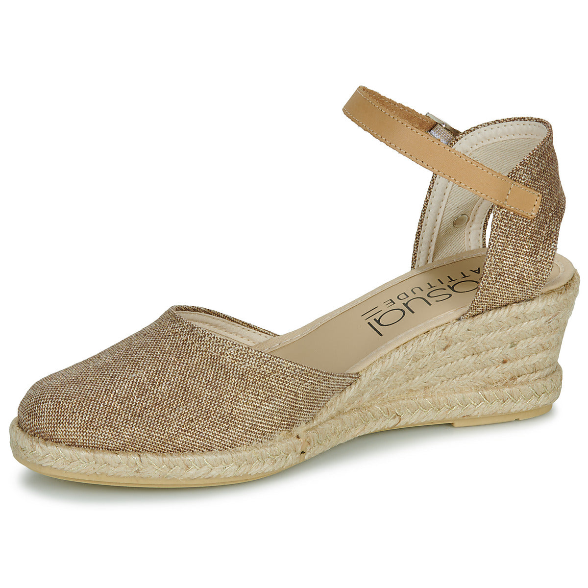 Scarpe Espadrillas Donna Casual Attitude ONELLA Marrone