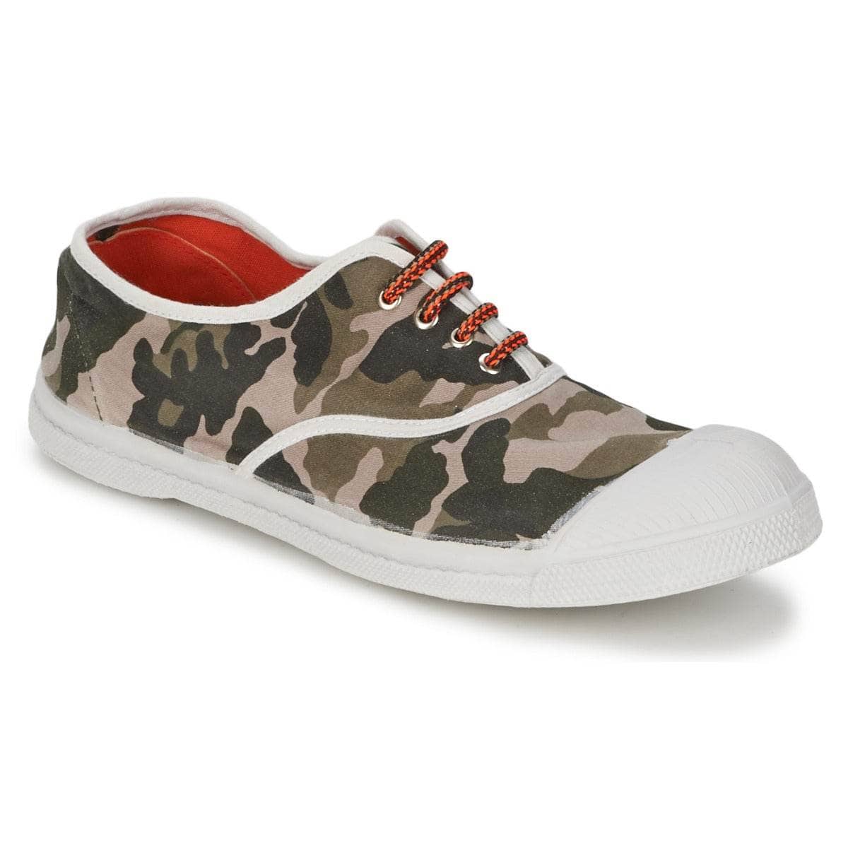 Sneakers basse Donna Bensimon TENNIS CAMOFLUO Beige