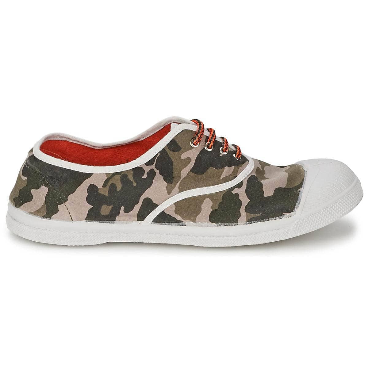 Sneakers basse Donna Bensimon TENNIS CAMOFLUO Beige