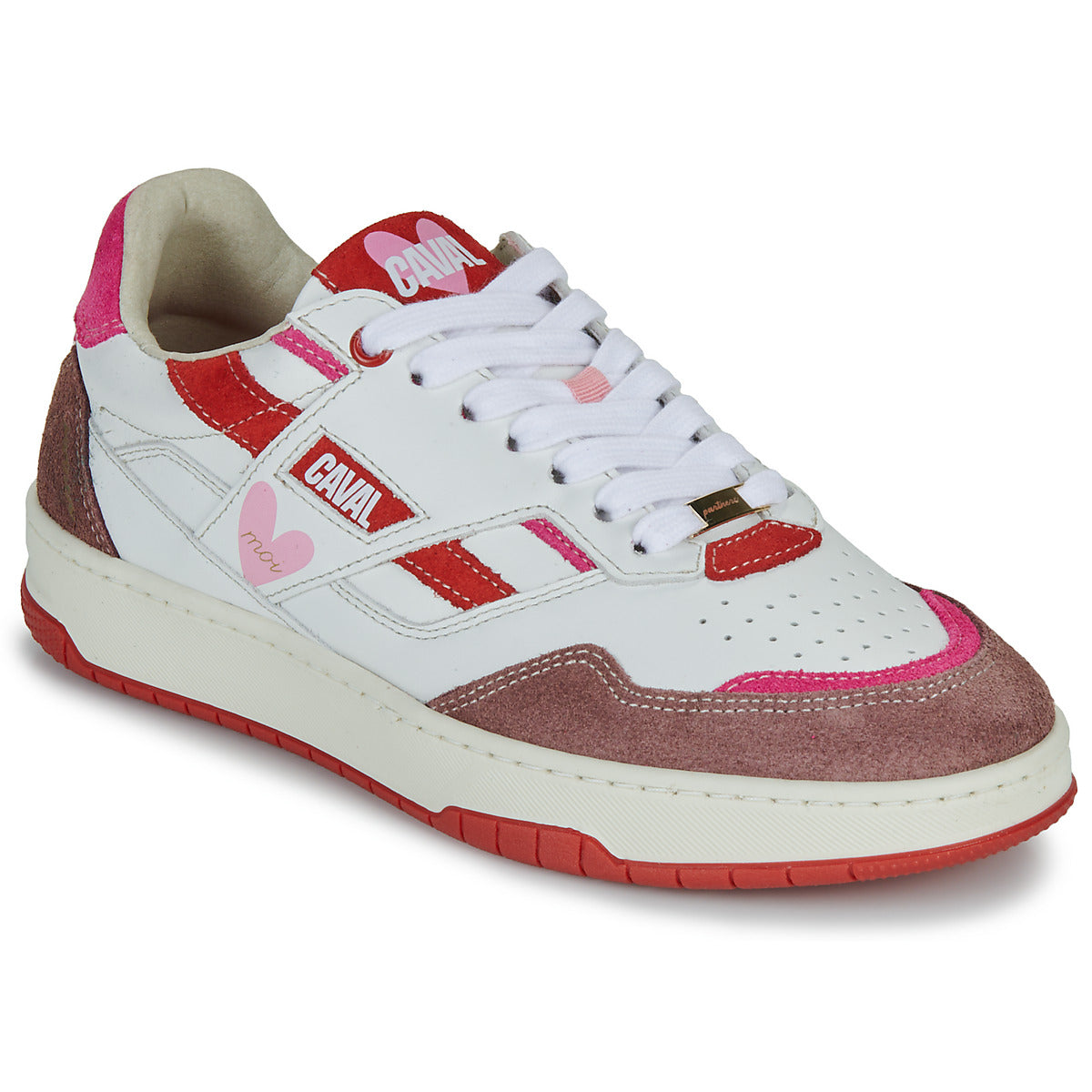 Sneakers basse Donna Caval PLAYGROUND Rosa