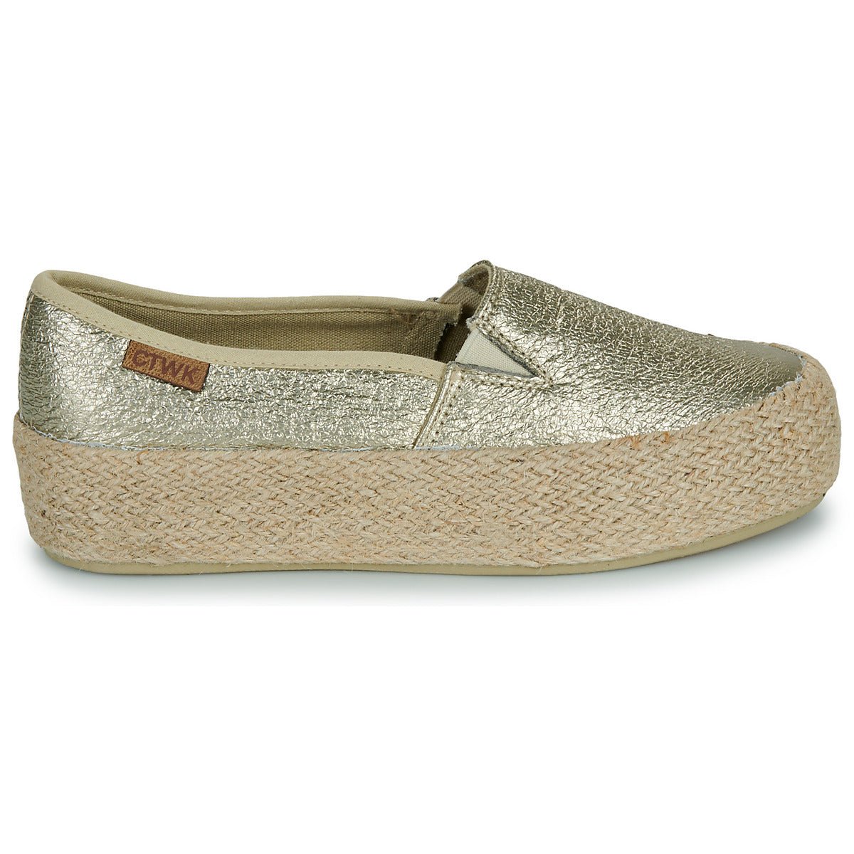 Scarpe Espadrillas Donna Chattawak FREETOWN Oro