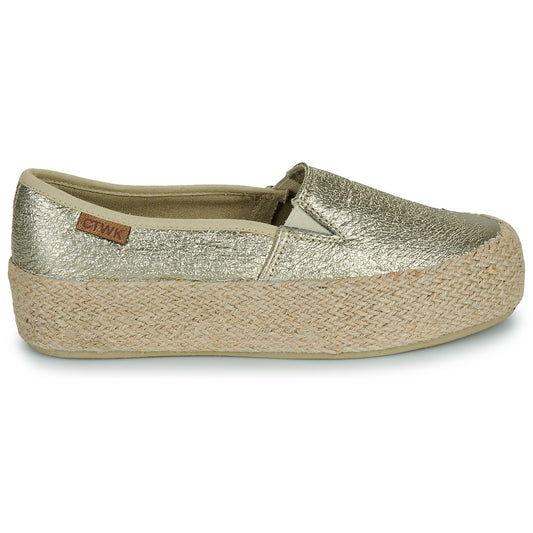 Scarpe Espadrillas Donna Chattawak FREETOWN Oro