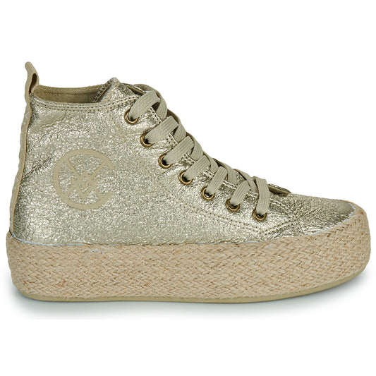 Sneakers alte Donna Chattawak BAMACO Oro