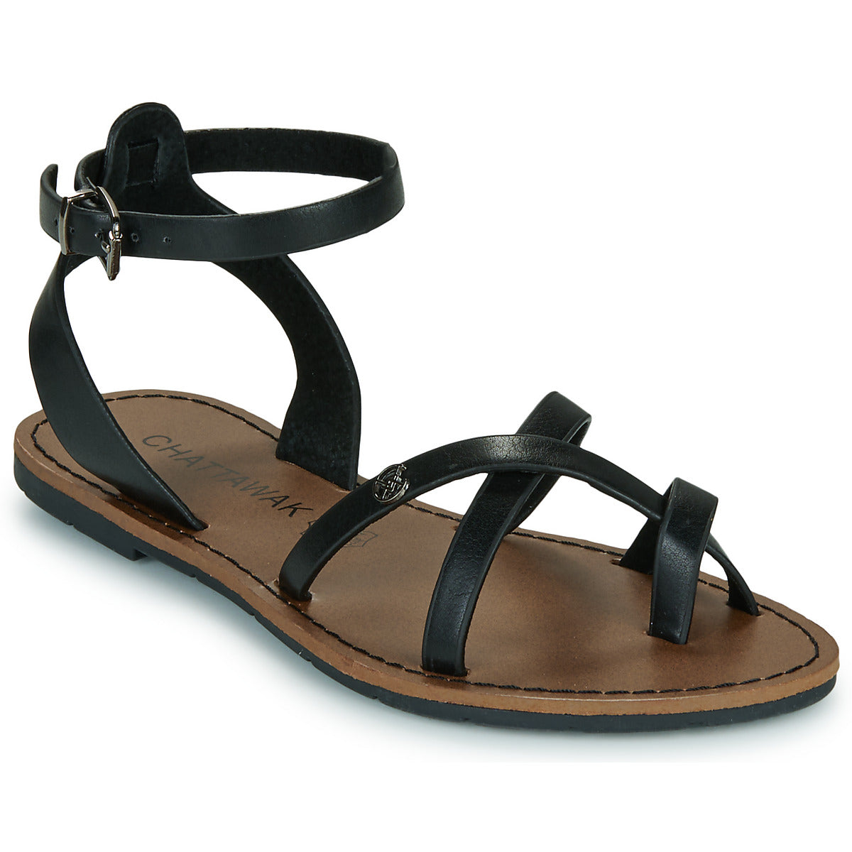 Sandali Donna Chattawak PERLA Nero