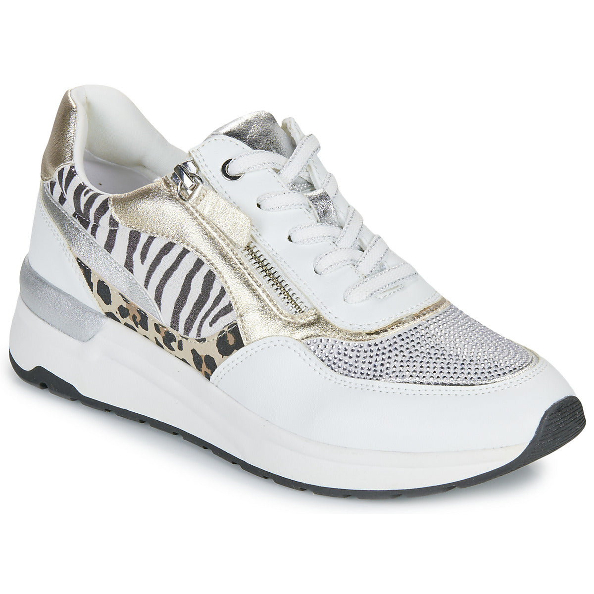 Sneakers basse Donna Marco Tozzi - Bianco