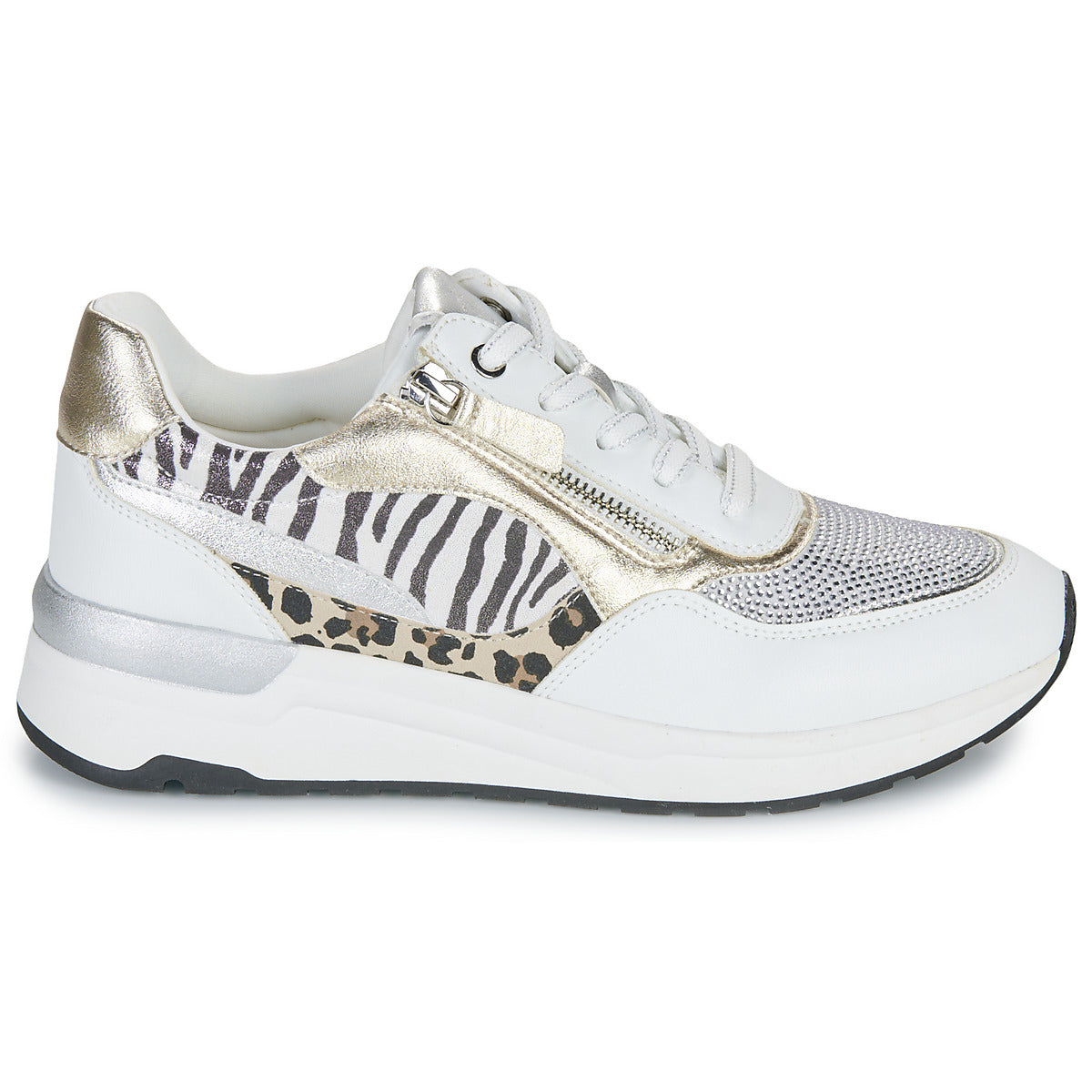 Sneakers basse Donna Marco Tozzi - Bianco