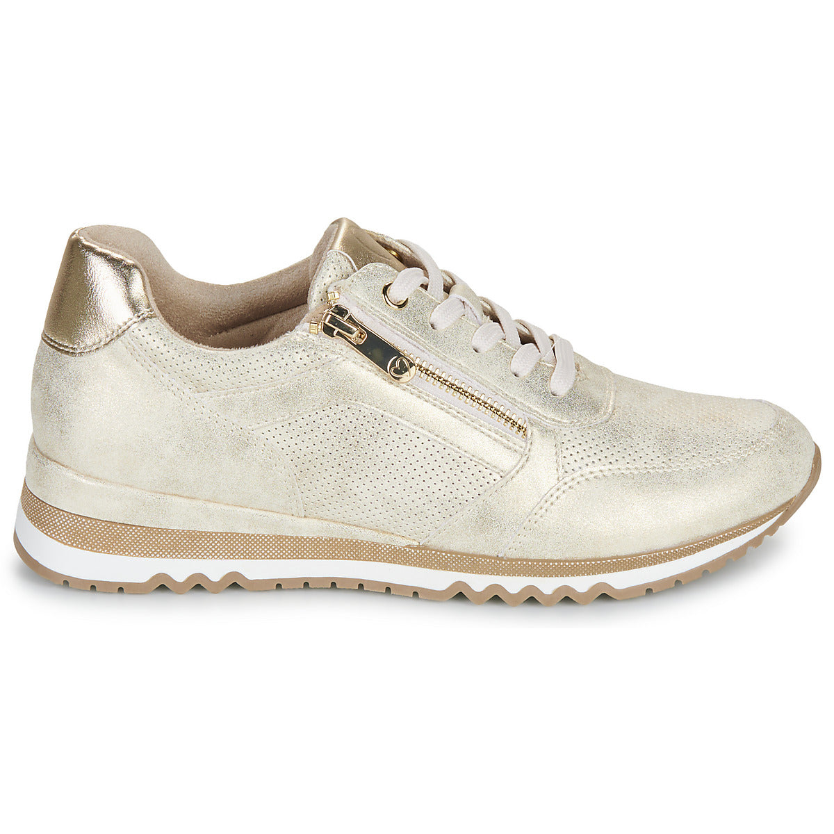 Sneakers basse Donna Marco Tozzi - Oro