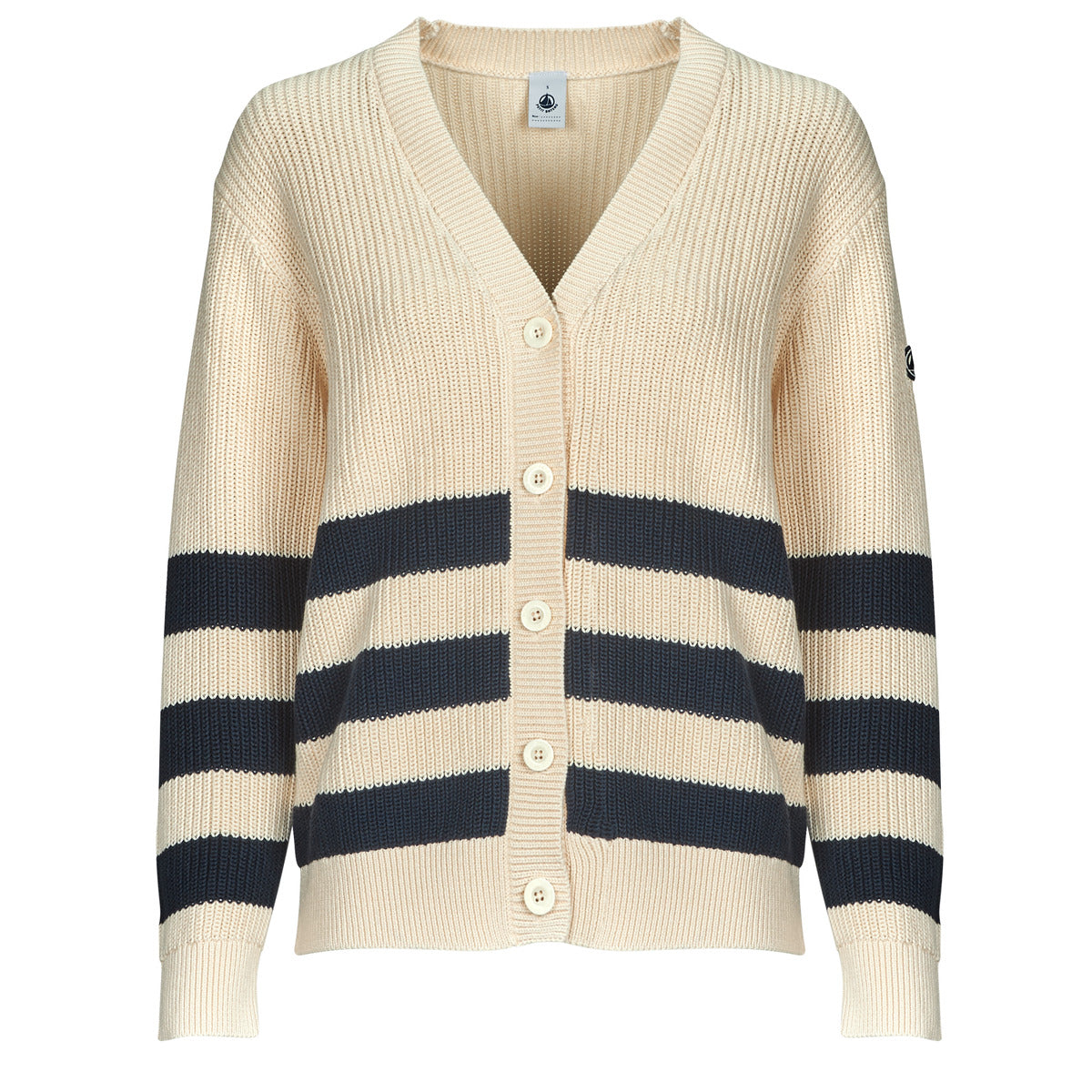 Gilet / Cardigan Donna Petit Bateau BABACUIVRE Marine