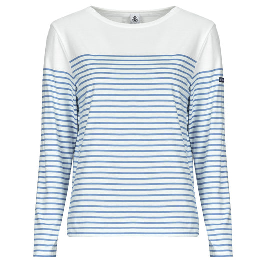 T-shirts a maniche lunghe Donna Petit Bateau BABELA Blu