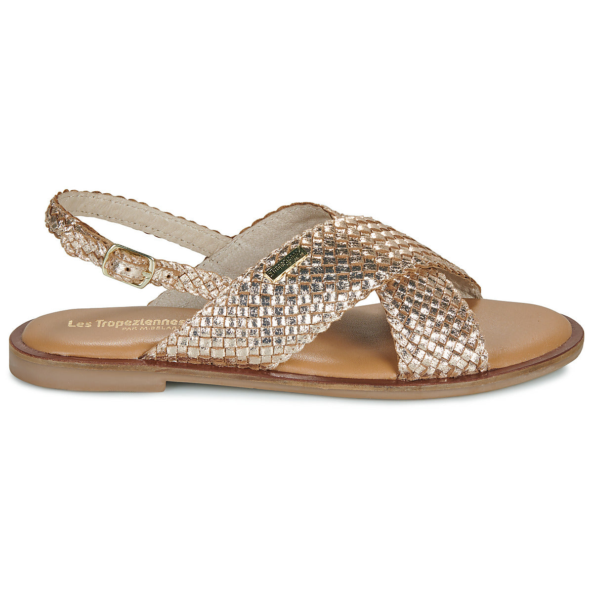 Sandali Donna Les Tropéziennes par M Belarbi DOA Oro
