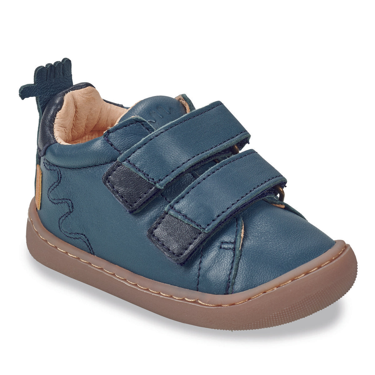 Scarpe bambini ragazza Easy Peasy MY DODU VELCRO Blu