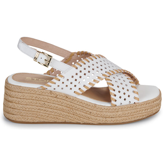 Sandali Donna Stonefly IVORY 2 NAPPA LTH Bianco