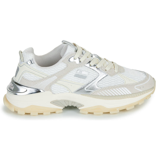 Sneakers basse Donna D.Franklin 347 FLAME Argento