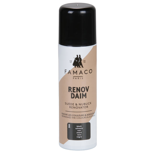 Accessori scarpe Uomo Famaco Aérosol ’Rénovateur Daim’ noir 250 ml Nero