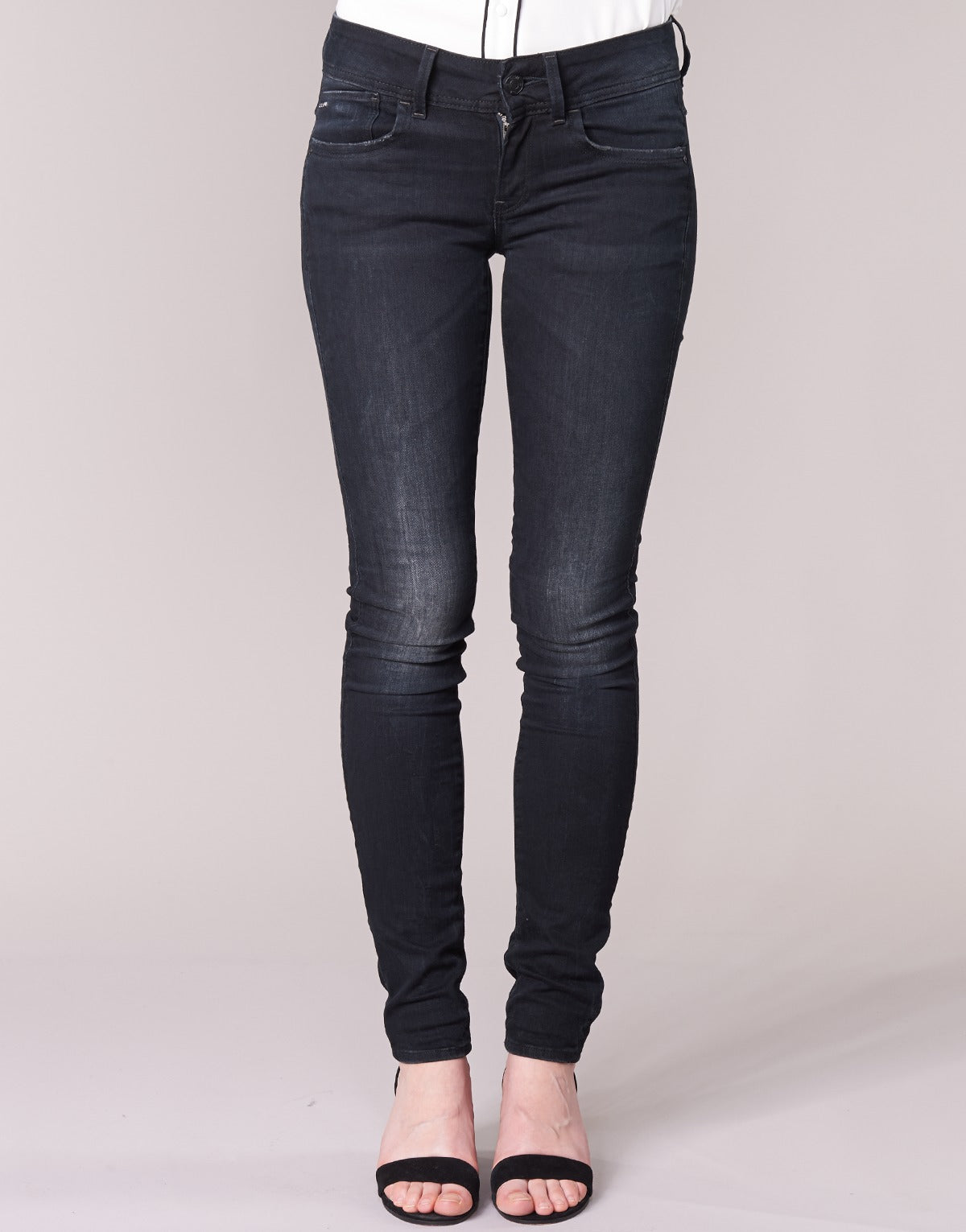 Jeans skynny Donna G-Star Raw LYNN MID SKINNY Blu