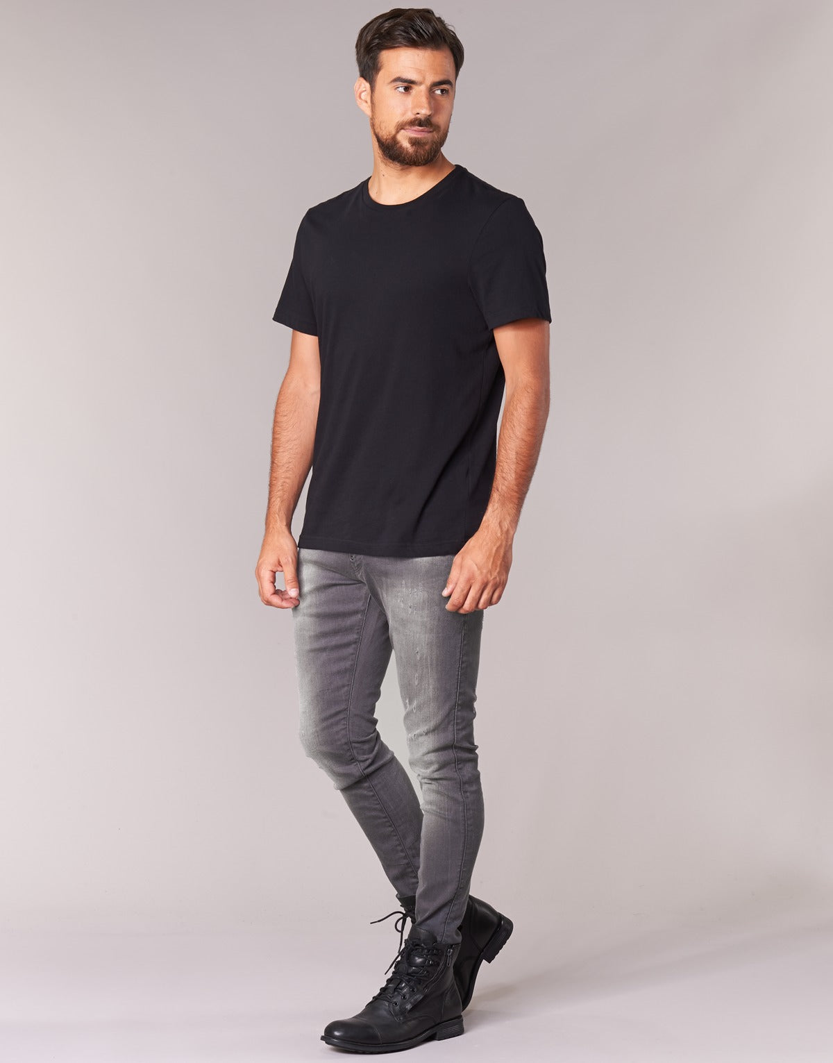 Jeans skynny Uomo G-Star Raw REVEND SUPER SLIM Grigio