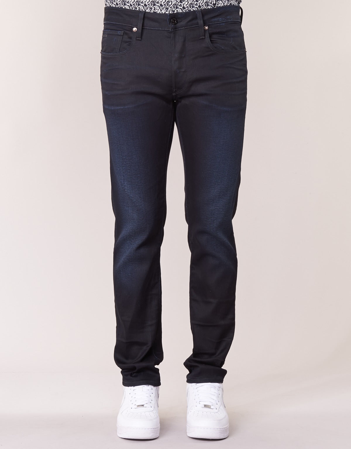 Jeans Slim Uomo G-Star Raw 3301 SLIM Blu