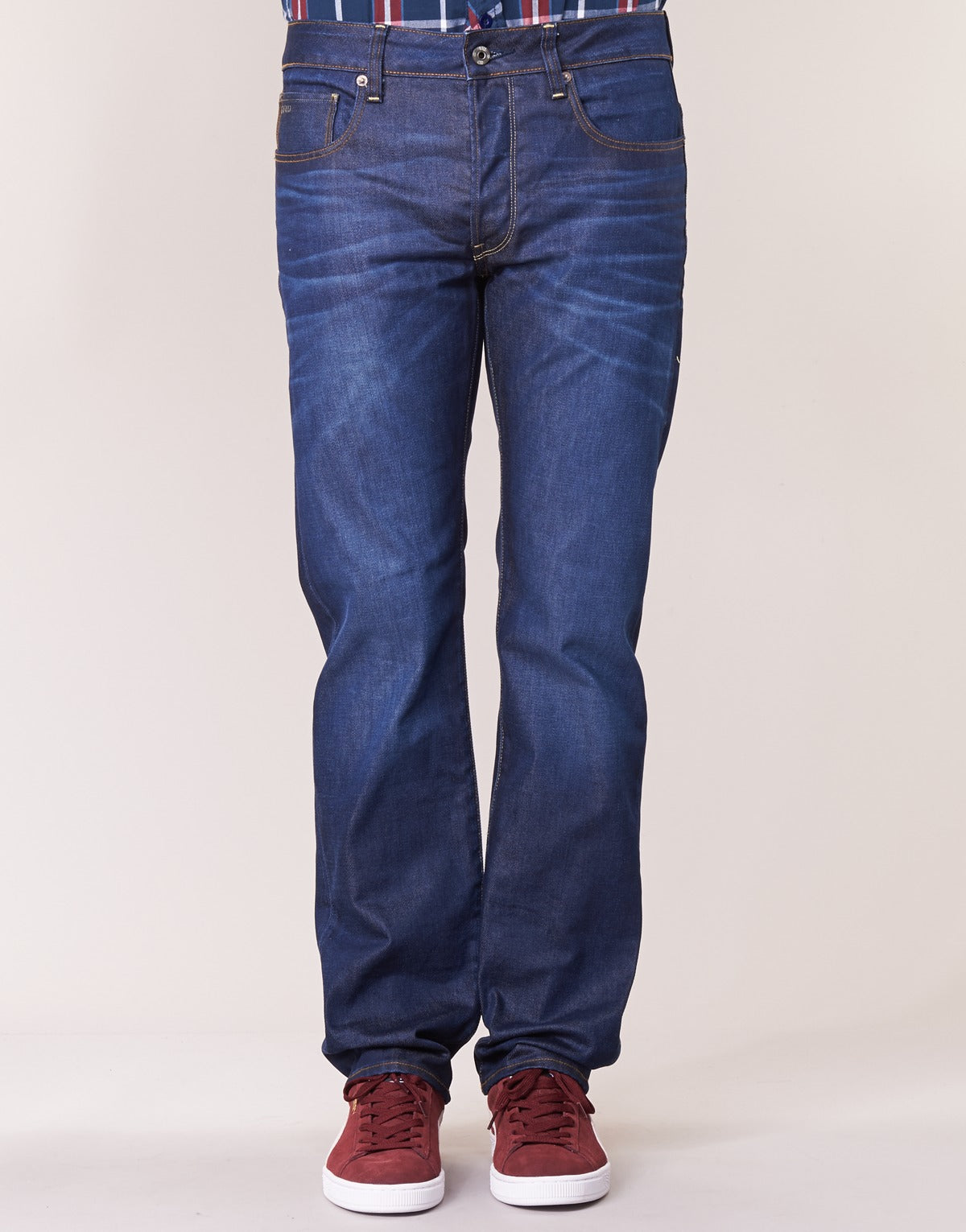 Jeans Uomo G-Star Raw 3301 STRAIGHT Blu