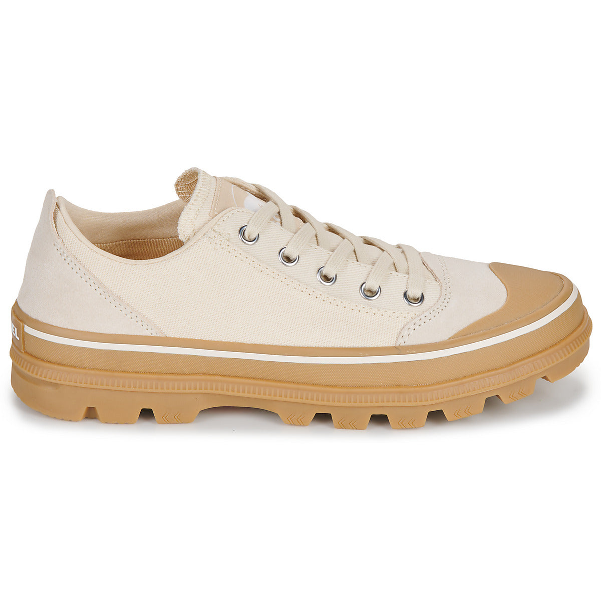 Sneakers basse Donna Sorel SCOUT N ABOUT LOW SNEAKER Beige