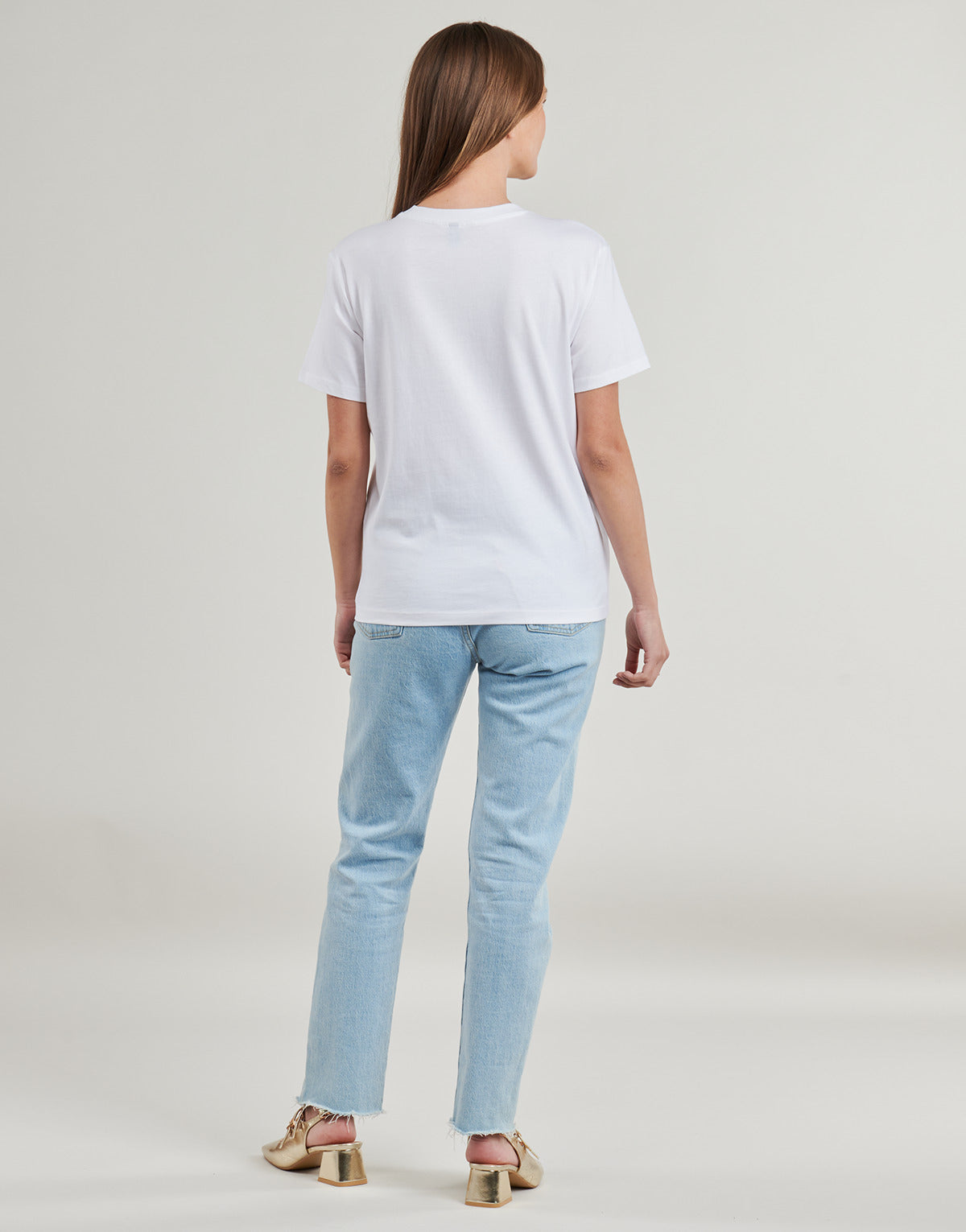 T-shirt Donna Betty London AZUR Bianco