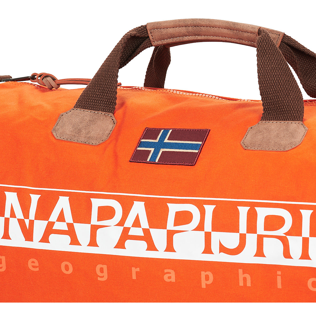 Borsa da viaggio Uomo Napapijri  BERING 3  Arancio