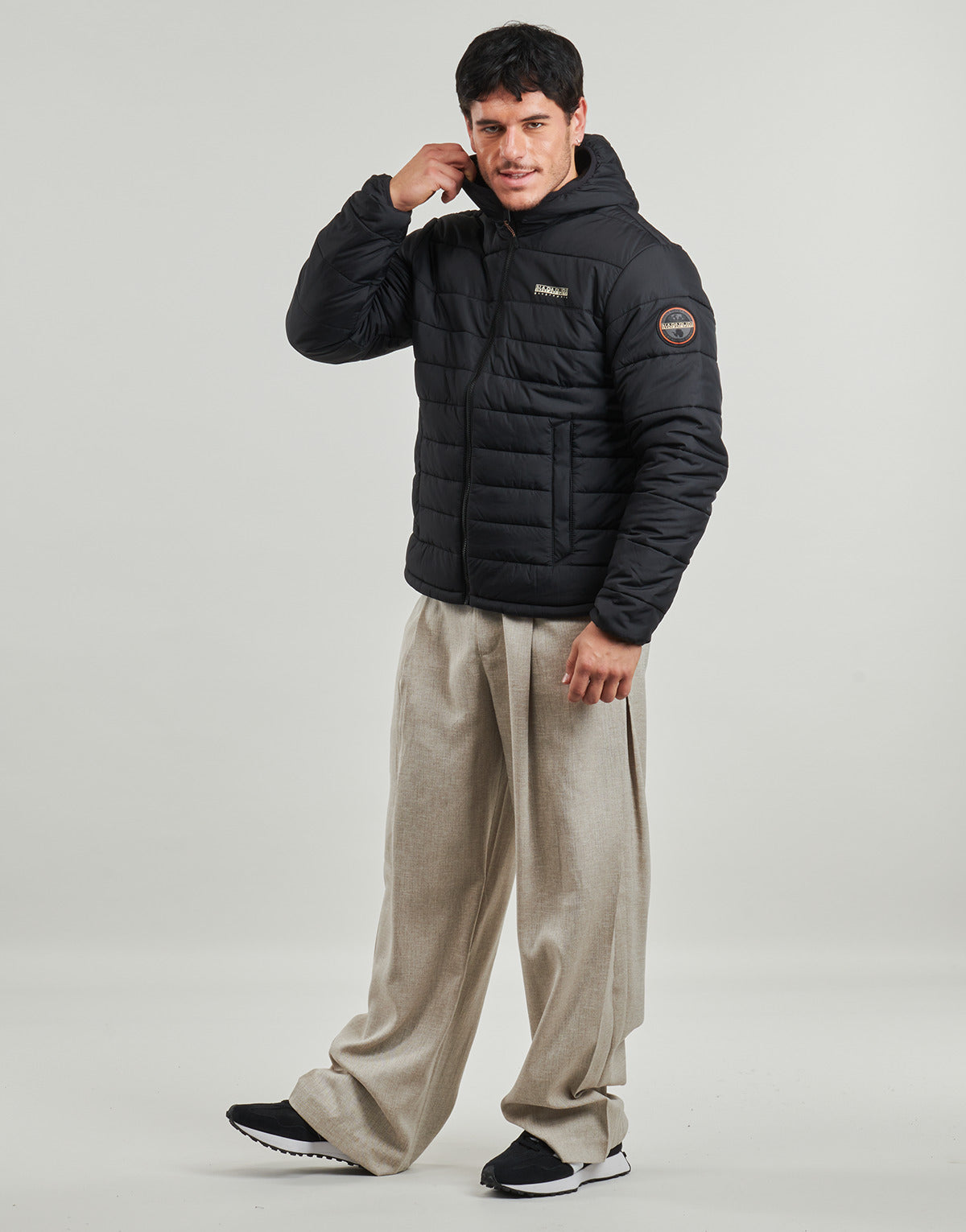 Piumino Uomo Napapijri  GESAR  Nero