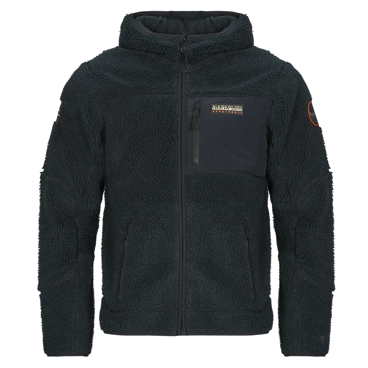 Felpa Uomo Napapijri  YUPIK FZH 3  Nero