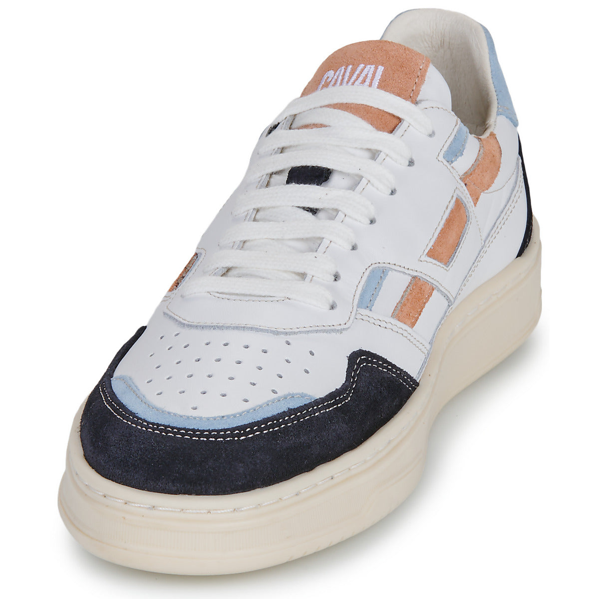 Sneakers basse Donna Caval PLAYGROUND Bianco