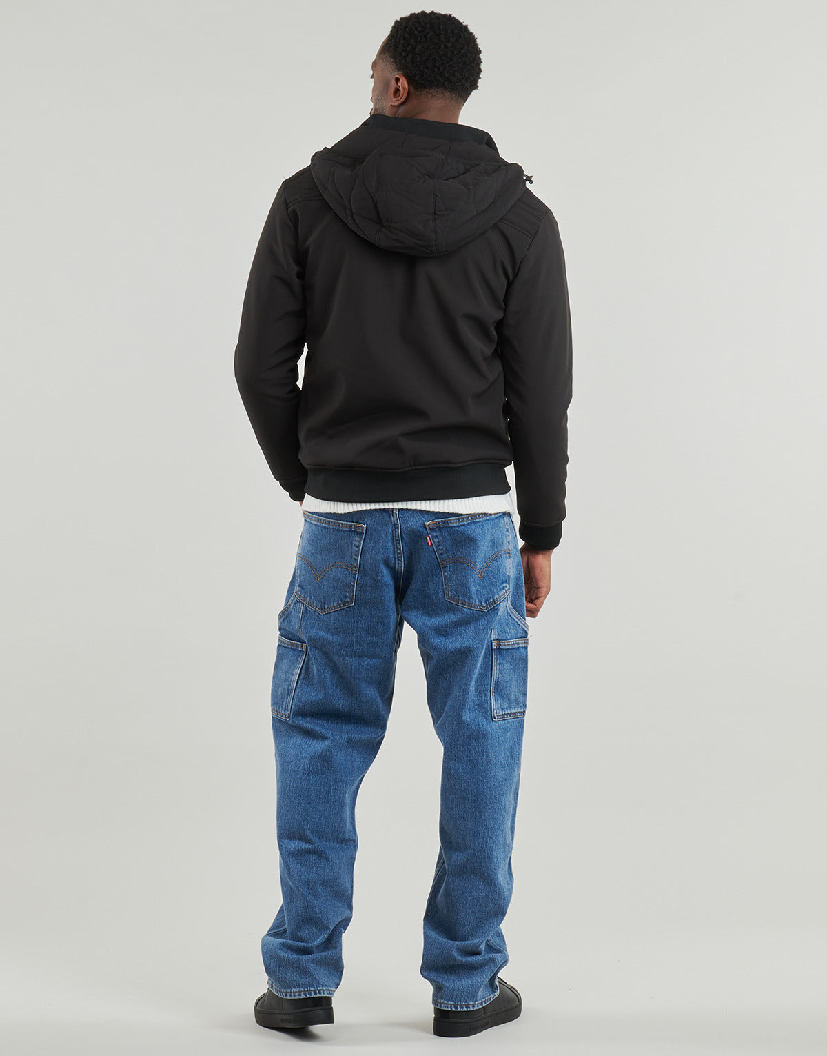 Parka Uomo Deeluxe  FLAY  Nero