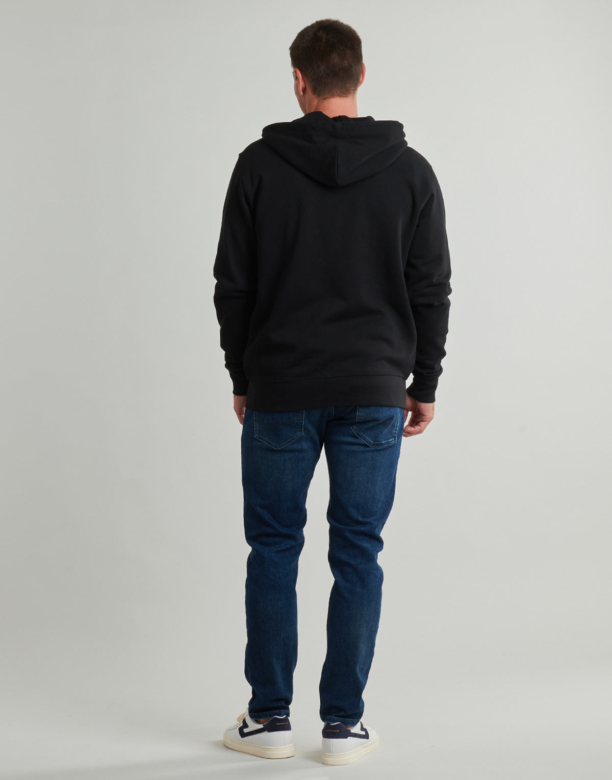Felpa Uomo Harrington  SWEAT ZIPPER  Nero