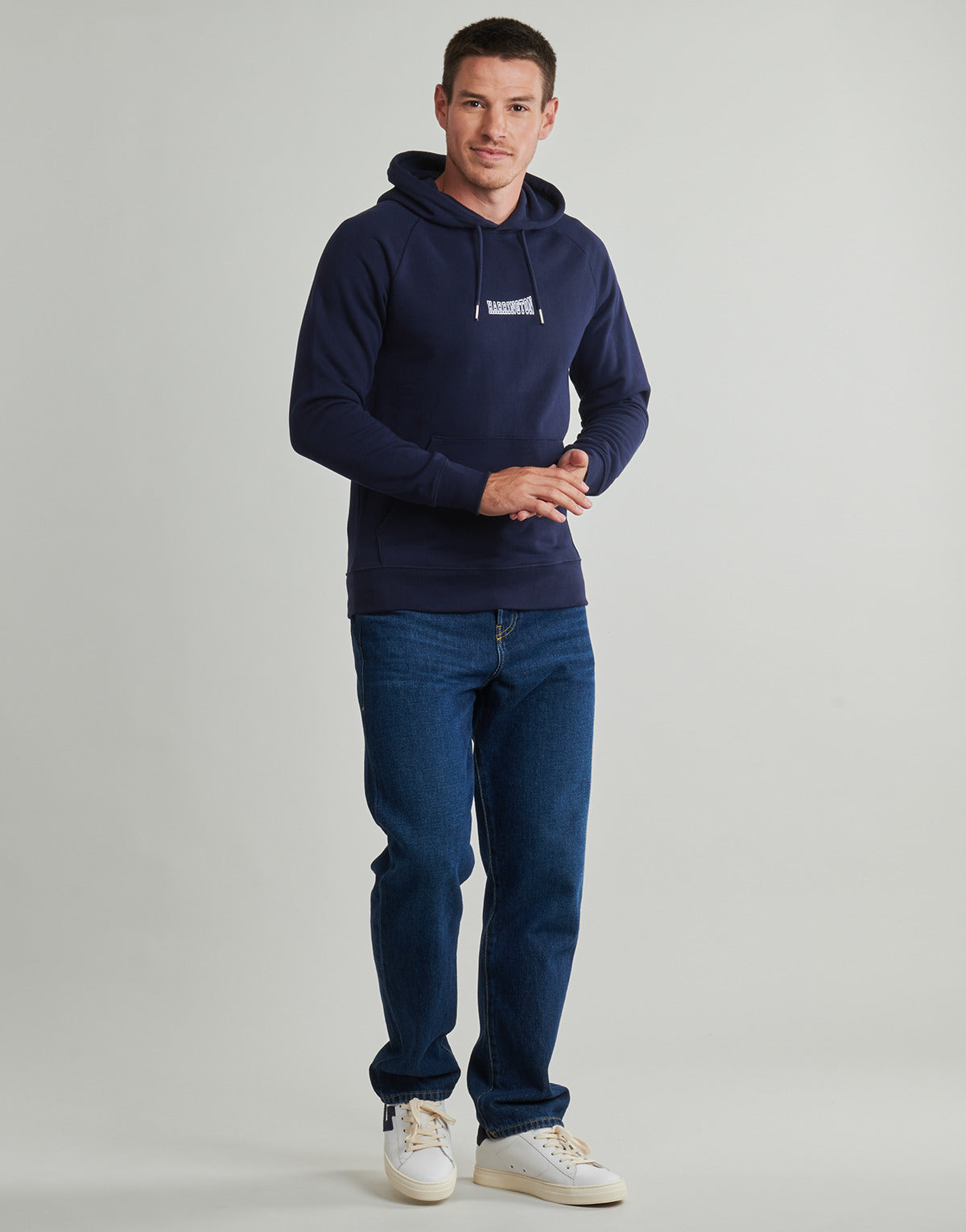 Felpa Uomo Harrington  HOODIE  Marine