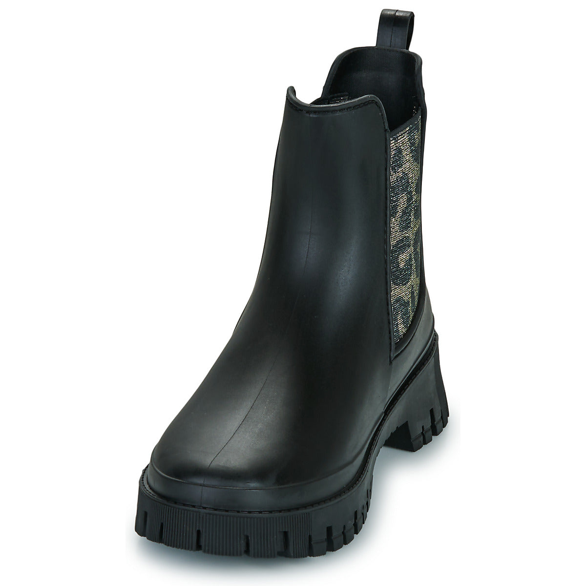 Stivaletti Donna Only  ONLULA SHORT LUREX RAINBOOT  Nero