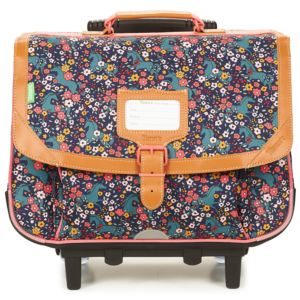 Cartella con rotelle ragazza Tann’s ALBA CARTABLE TROLLEY 38 CM Multicolore