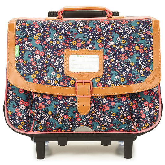 Cartella con rotelle ragazza Tann’s ALBA CARTABLE TROLLEY 38 CM Multicolore