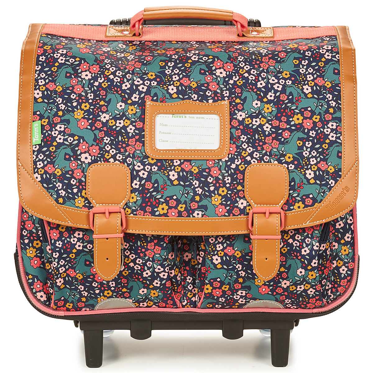 Cartella con rotelle ragazza Tann’s ALBA CARTABLE TROLLEY 41 CM Multicolore