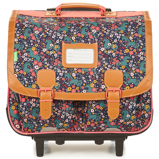 Cartella con rotelle ragazza Tann’s ALBA CARTABLE TROLLEY 41 CM Multicolore