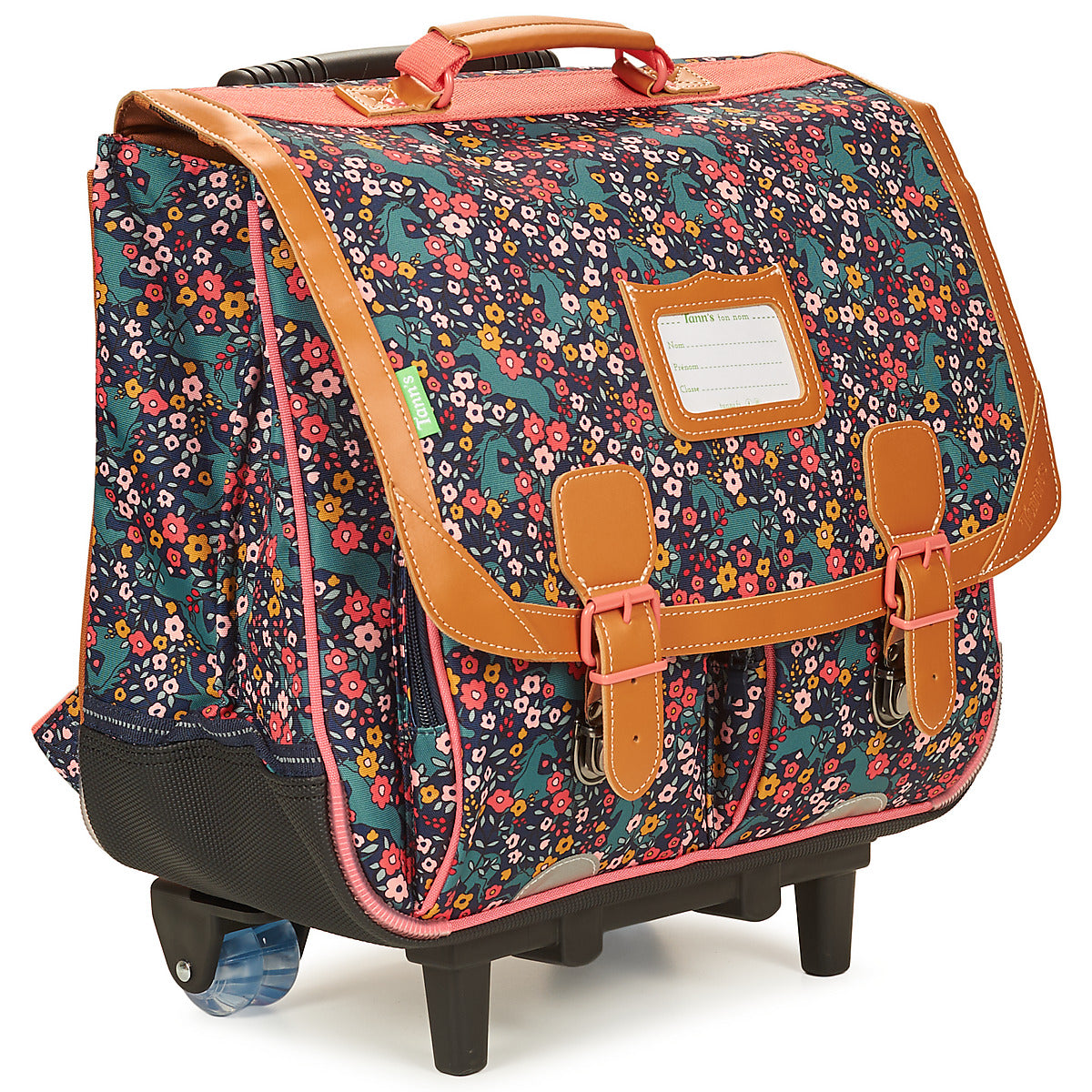 Cartella con rotelle ragazza Tann’s ALBA CARTABLE TROLLEY 41 CM Multicolore