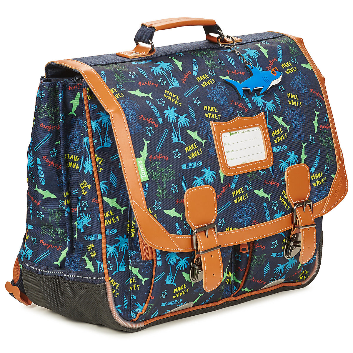 Cartella ragazzo Tann’s SEVAN CARTABLE 41 CM Blu