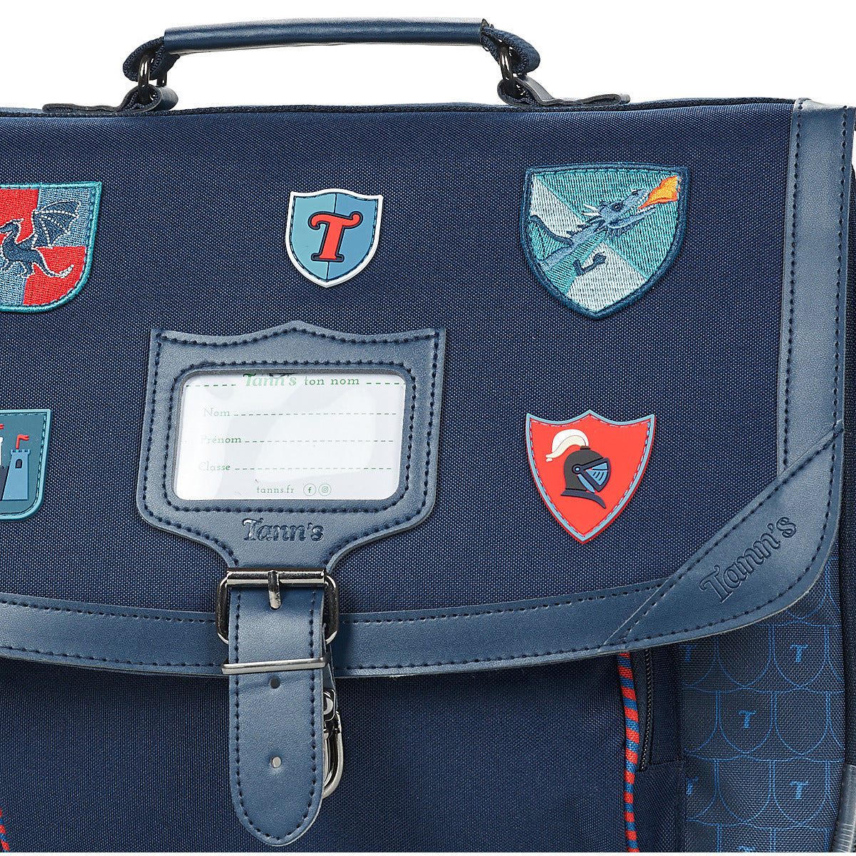 Cartella ragazzo Tann’s LANCELOT CARTABLE 35 CM Marine