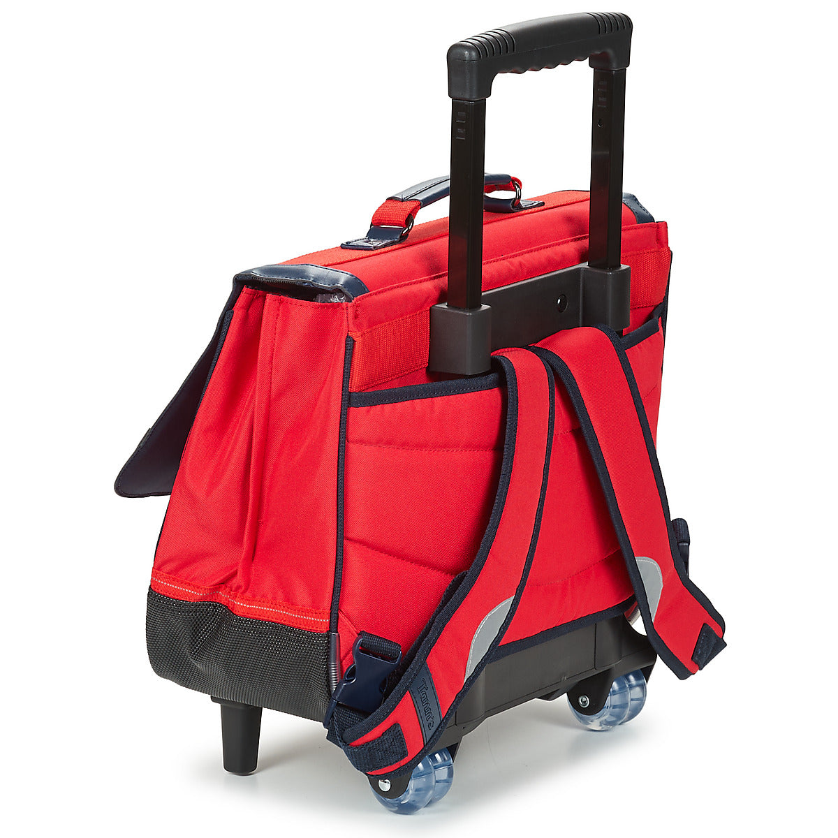 Cartella con rotelle ragazzo Tann’s ANTOINE CARTABLE TROLLEY 38 CM Rosso
