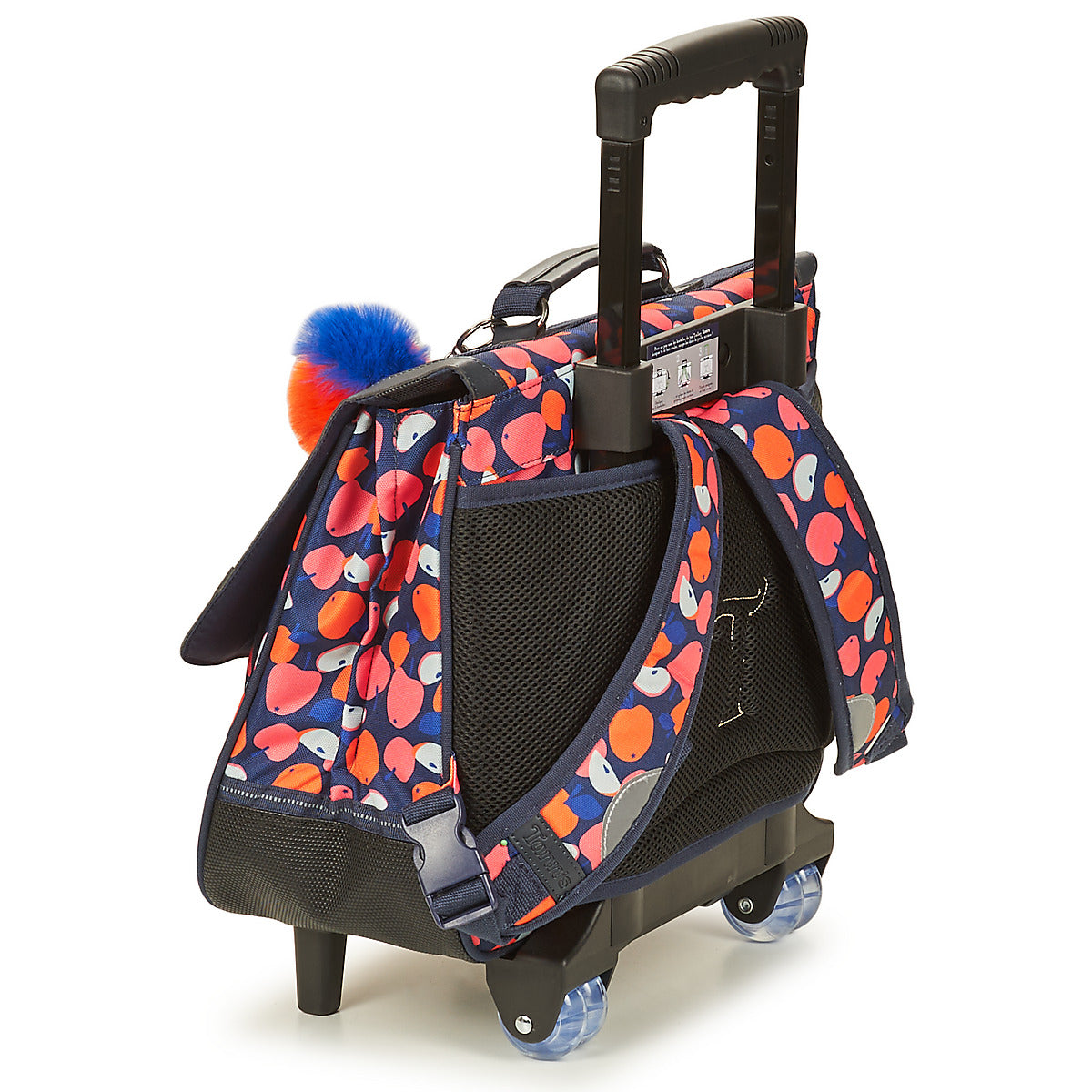 Cartella con rotelle ragazza Tann’s SOFIA CARTABLE TROLLEY 38 CM Multicolore